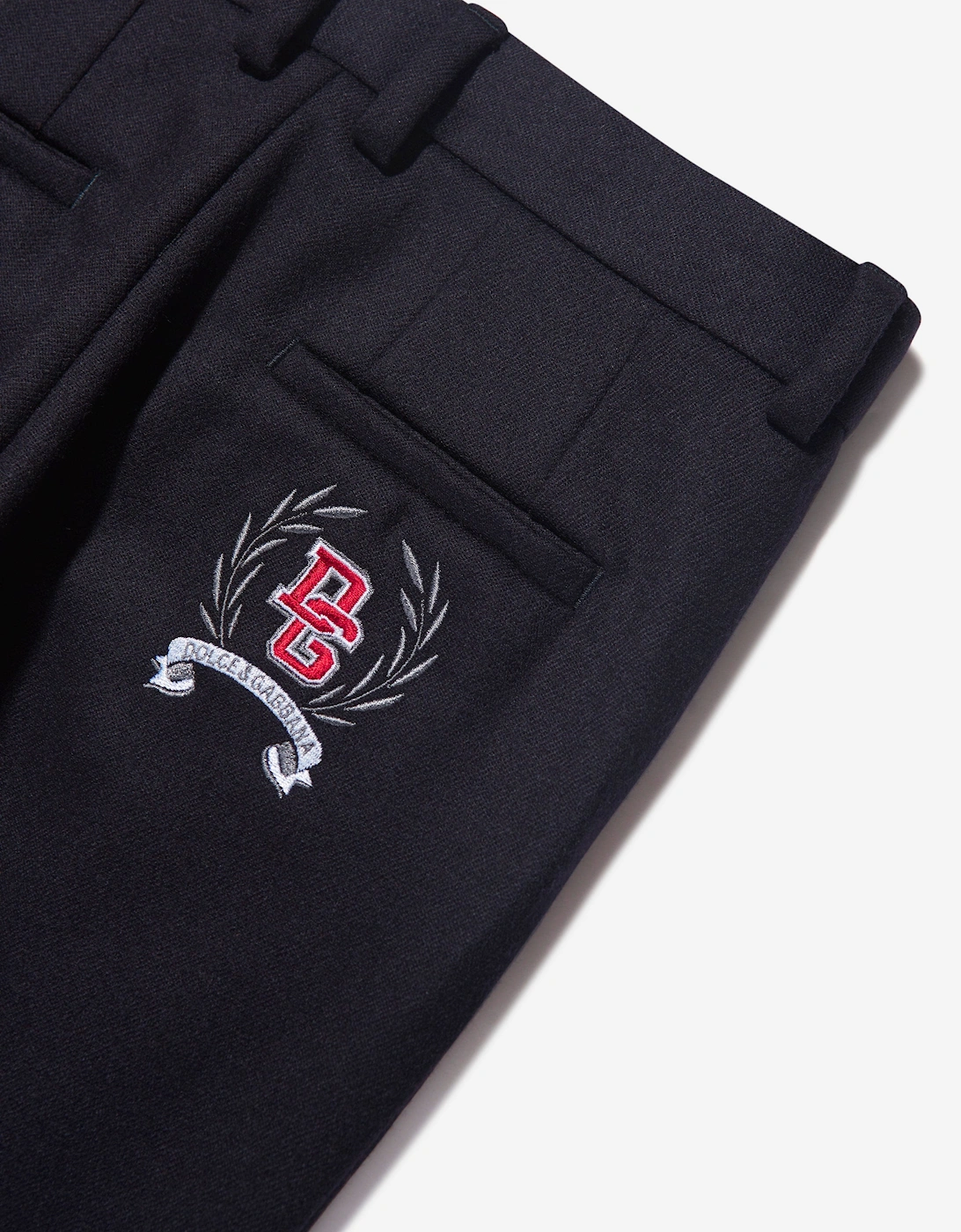 Boys Slim Fit Trousers in Navy