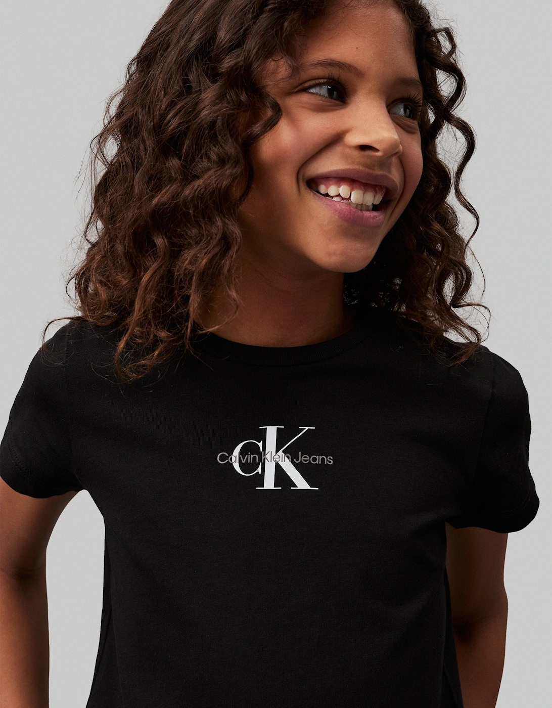 Girls Monogram Logo T-Shirt