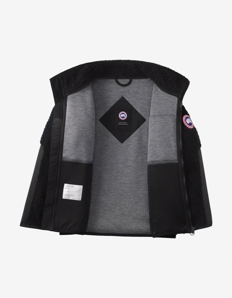Kids Simcoe Fleece Jacket in Black