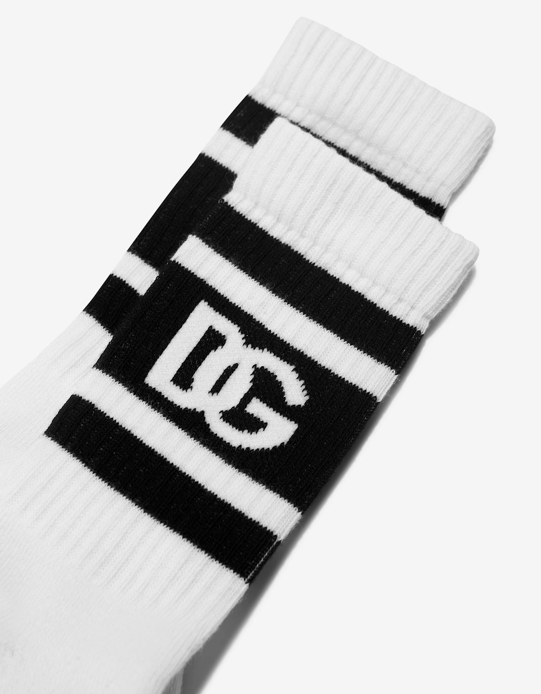 Boys Logo Socks in White