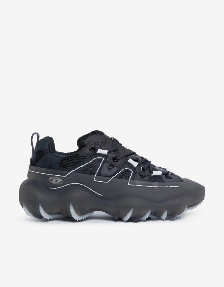Kids S-Prototype P1 Trainers in Black