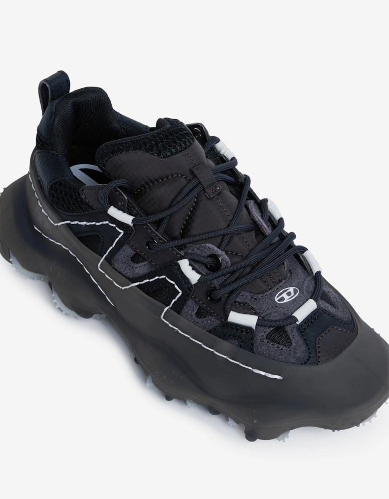 Kids S-Prototype P1 Trainers in Black