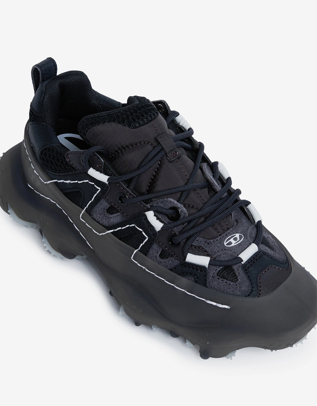 Kids S-Prototype P1 Trainers in Black