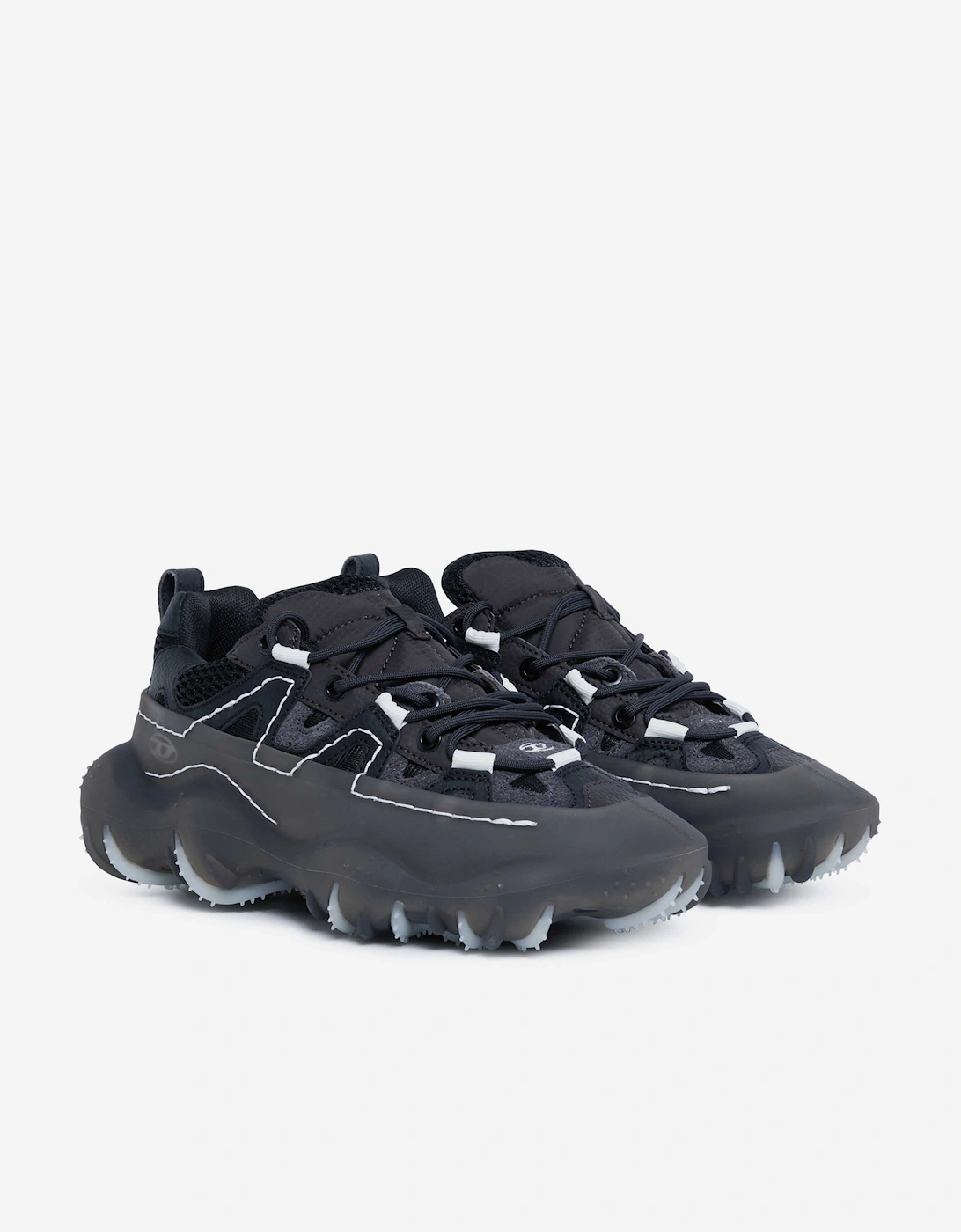 Kids S-Prototype P1 Trainers in Black