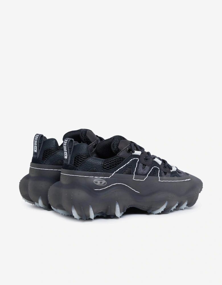 Kids S-Prototype P1 Trainers in Black