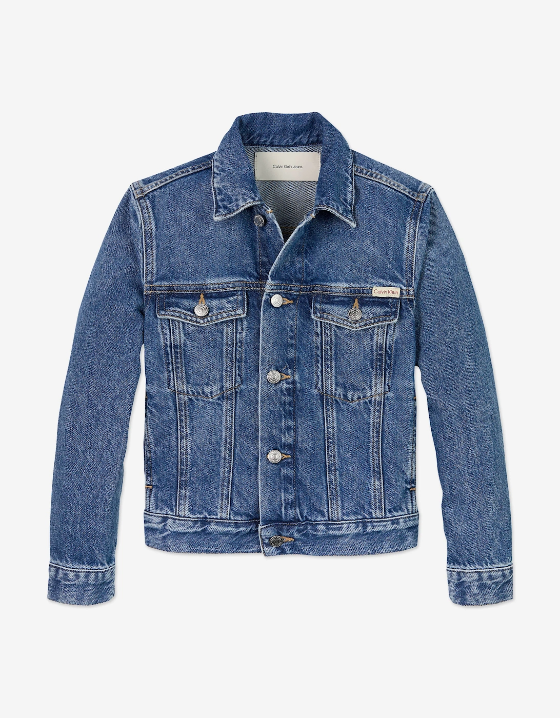 Boys Denim Trucker Jacket in Blue, 5 of 4