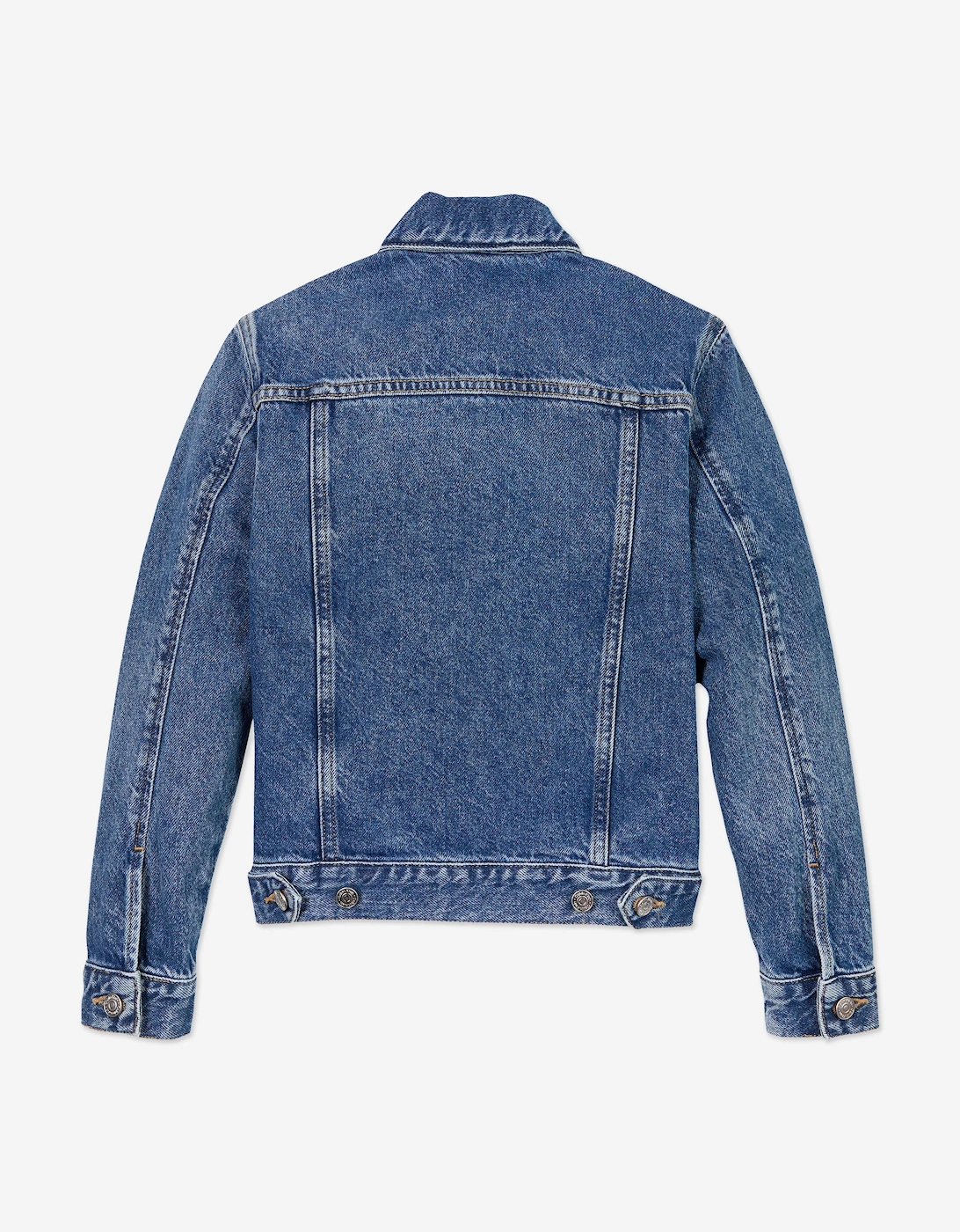 Boys Denim Trucker Jacket in Blue