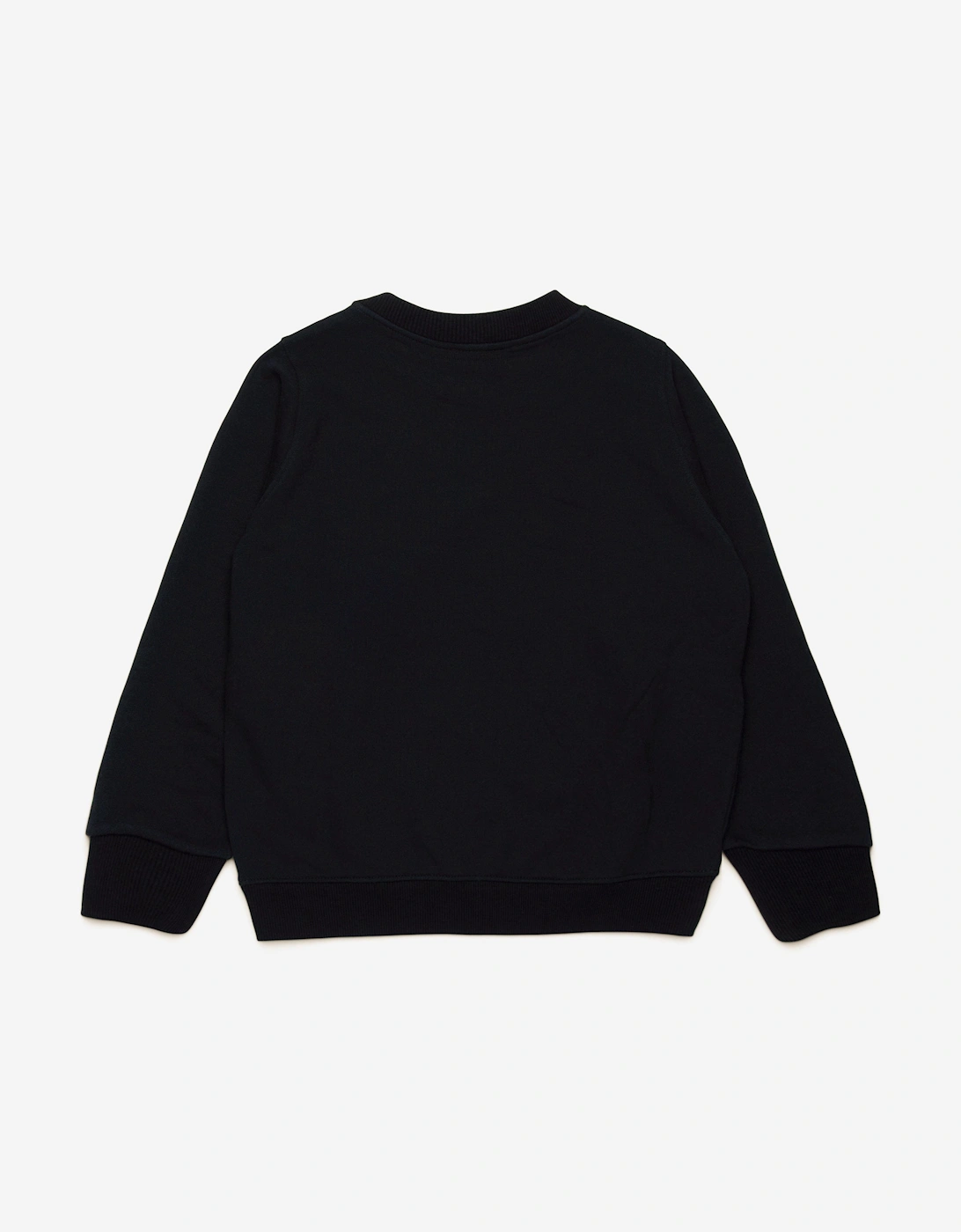 Girls Slemby Logo Sweatshirt in Black