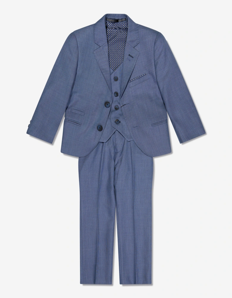 Boys Jay Suit in Blue