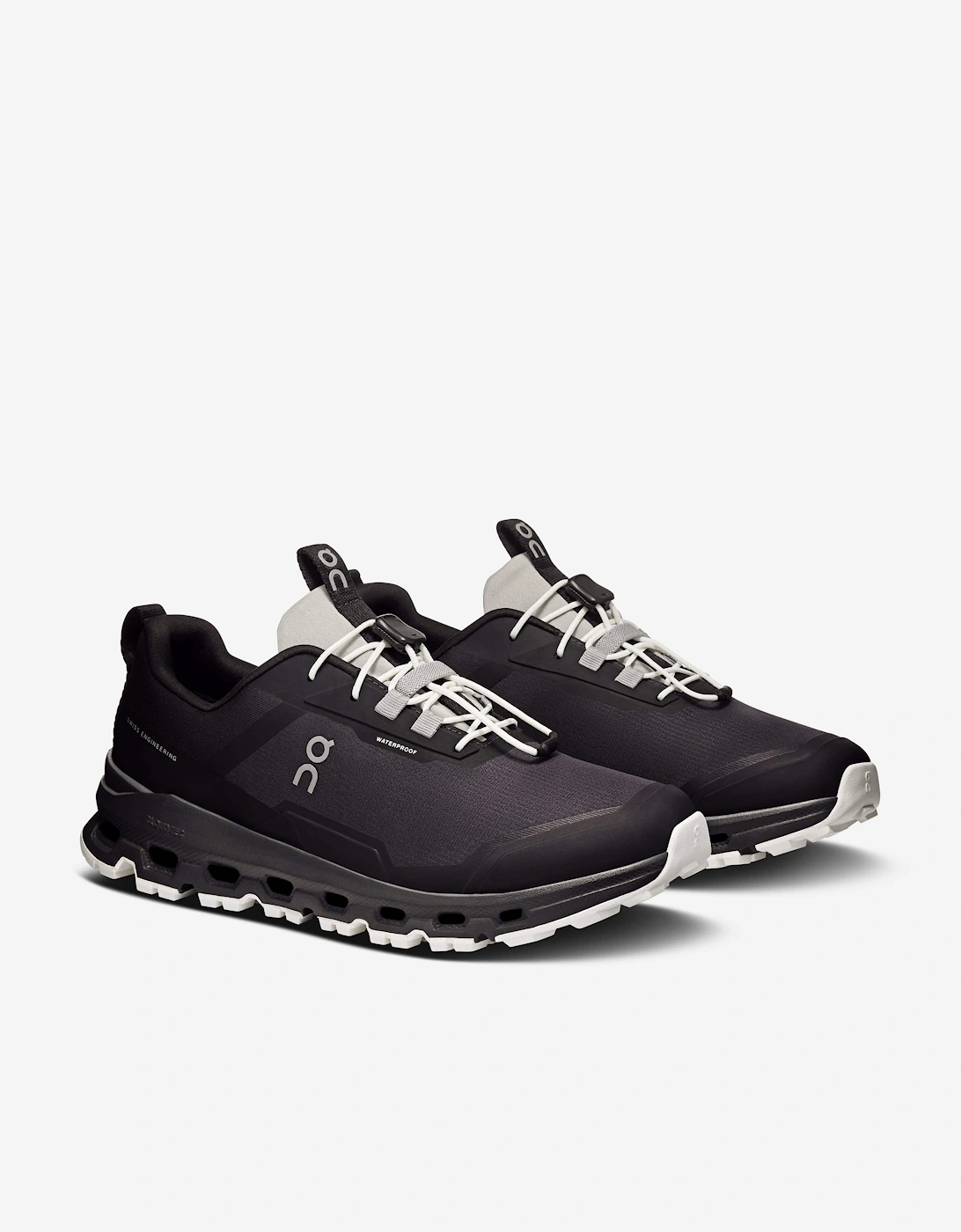 Kids Cloudhero Waterproof Trainers in Black