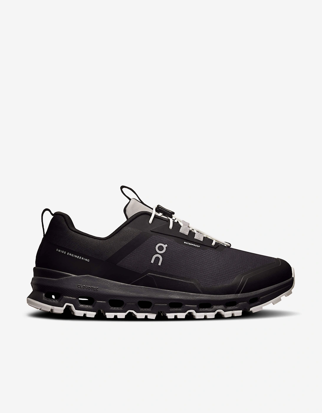 Kids Cloudhero Waterproof Trainers in Black, 5 of 4