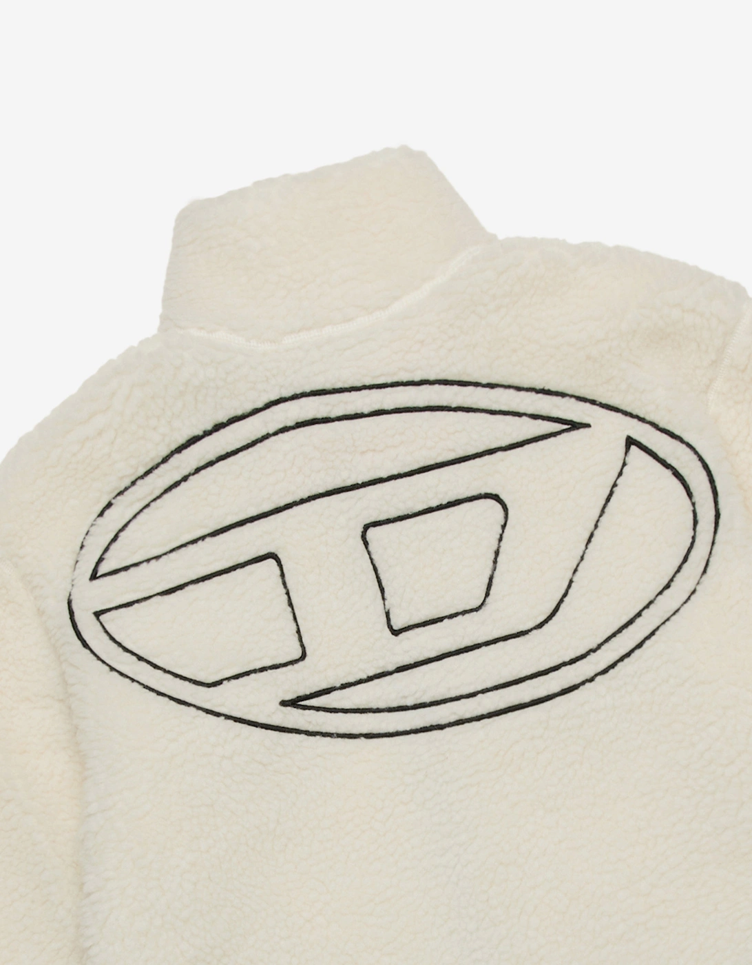 Girls Polar Fleece Jacket in Ivory