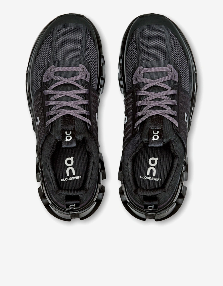 Kids Cloudswift Trainers in Black
