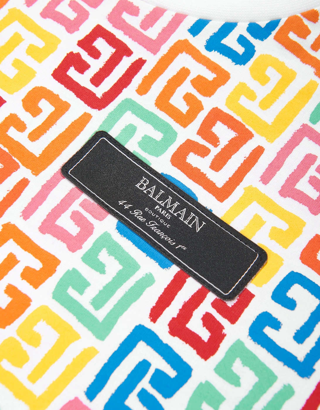 Kids Monogram Logo T-Shirt in Multicolour