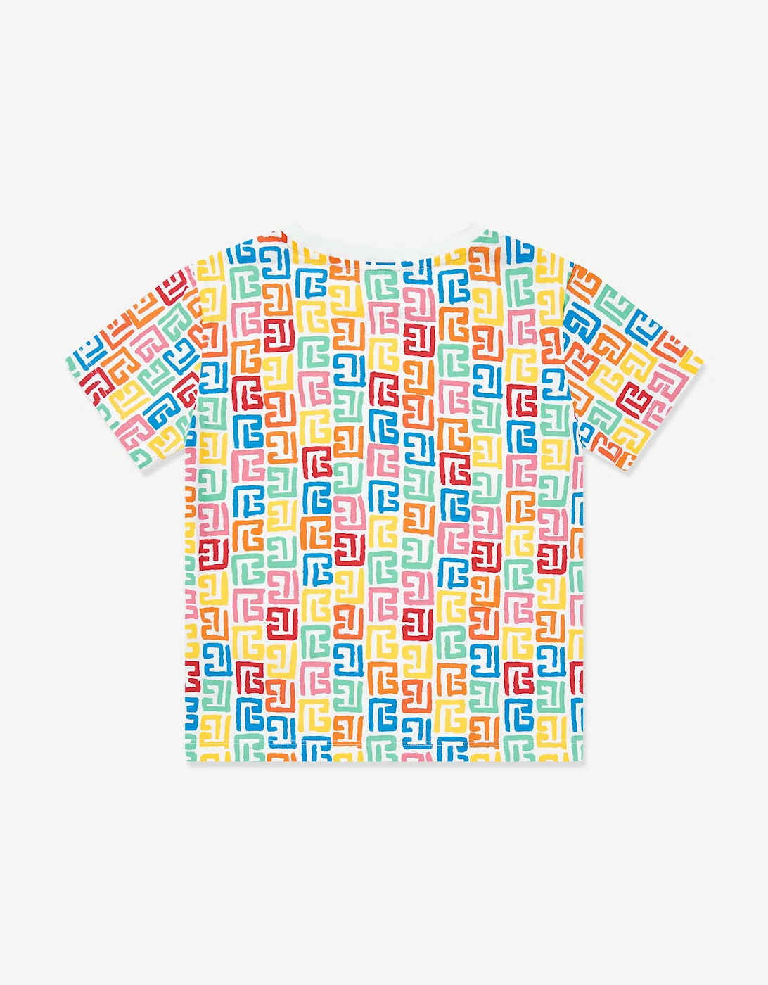 Kids Monogram Logo T-Shirt in Multicolour