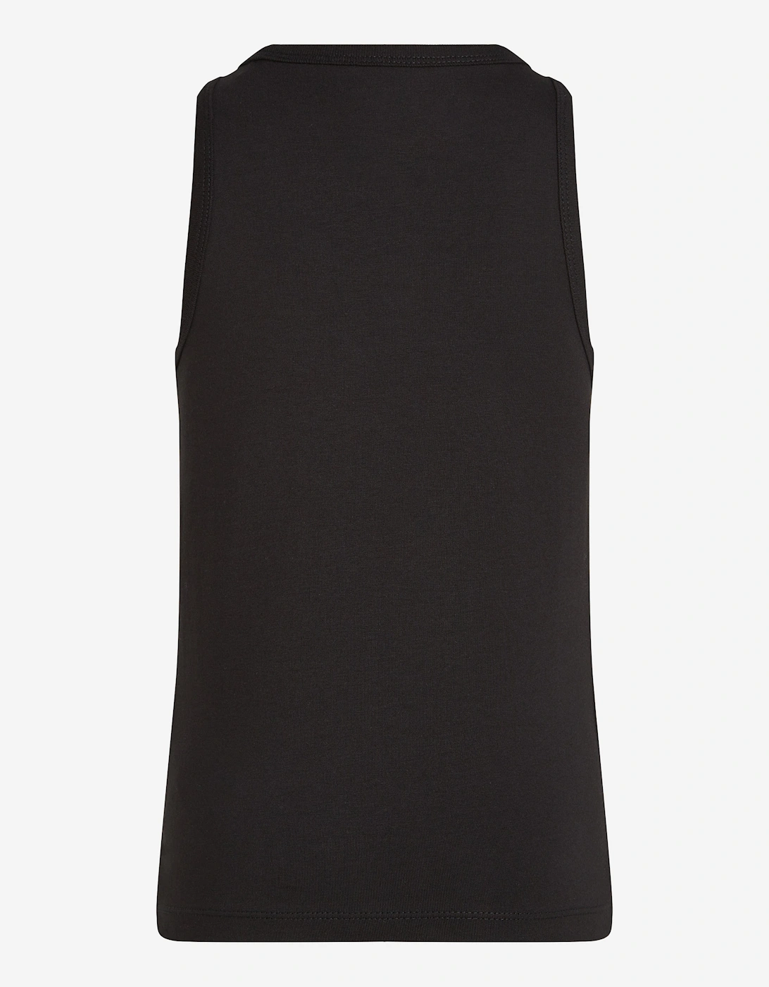 Girls CK Logo Tank Top in Black