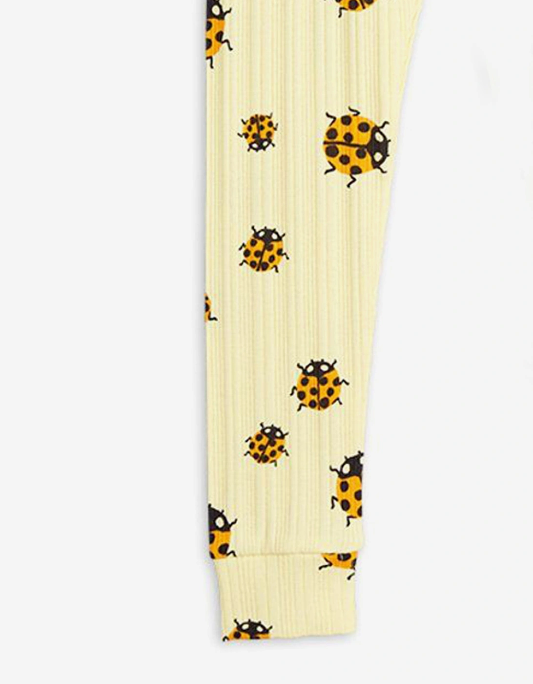 Girls Ladybugs AOP Leggings in Yellow
