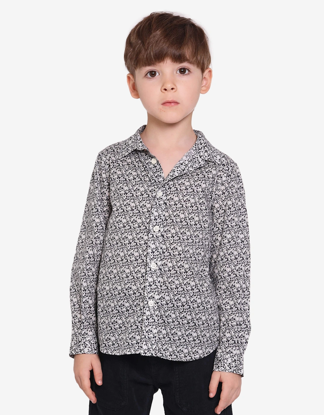 Boys Daho Shirt in Blue, 7 of 6