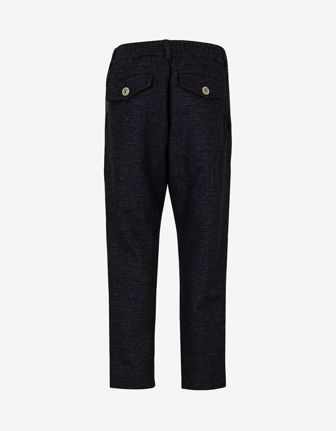 Boys Wool Trousers in Navy