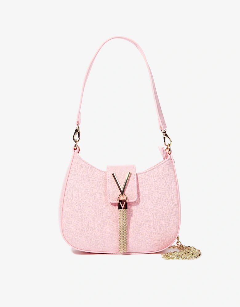 Divina Shoulder Bag in Pink (21cm)