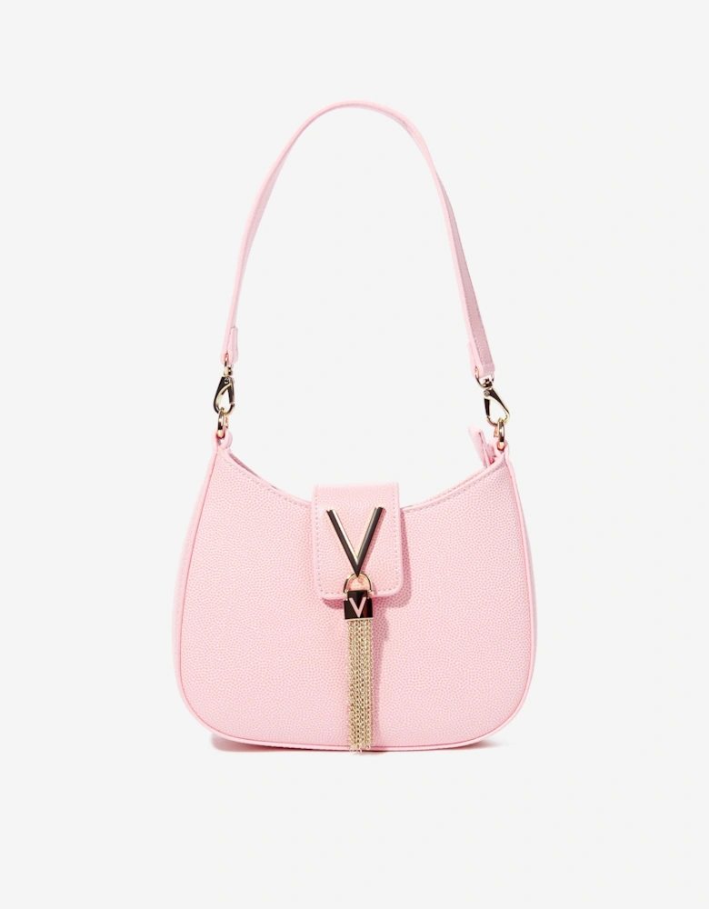 Divina Shoulder Bag in Pink (21cm)