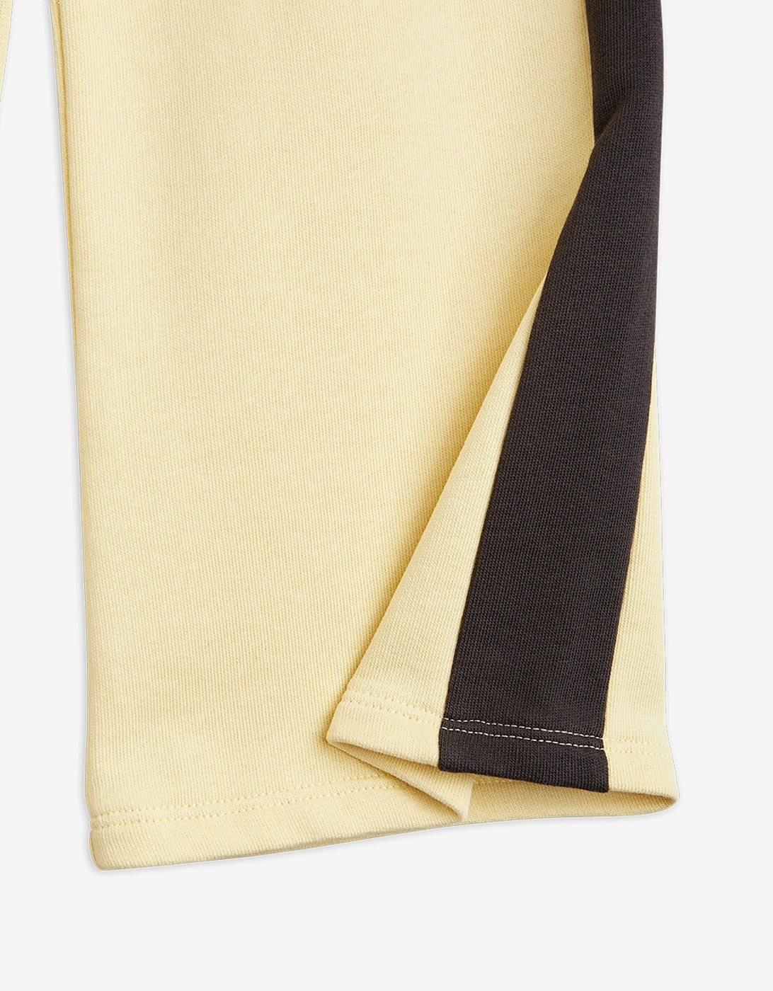 Girls Note Embroidered Joggers in Yellow