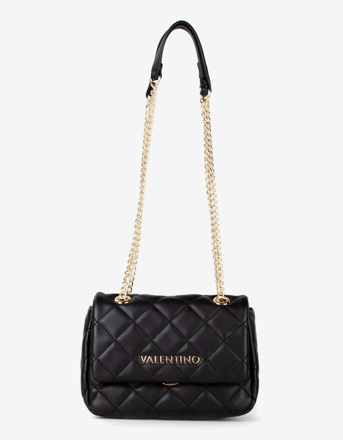 Valentino Girls Black 'S Ocarina Flap Bag In (18.5Cm) - Size: One Size, Kids