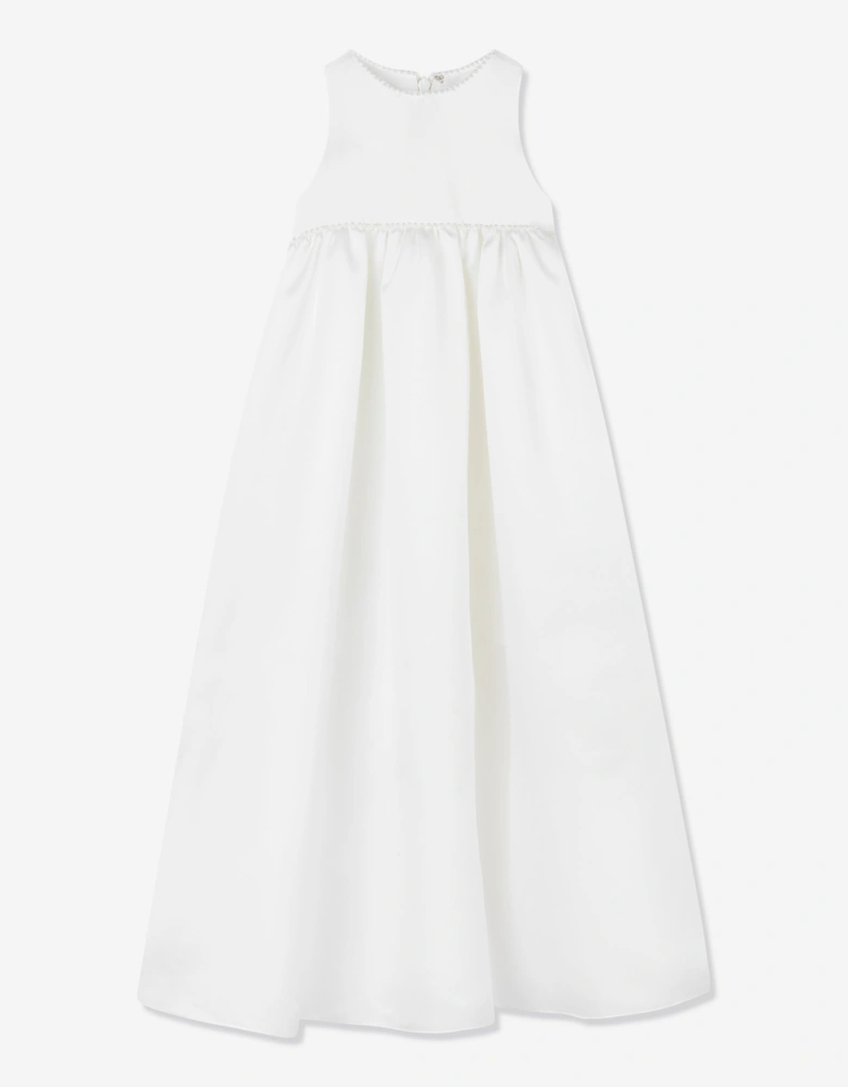 Baby Girls Christening Robe, Coat and Bonnet in Ivory