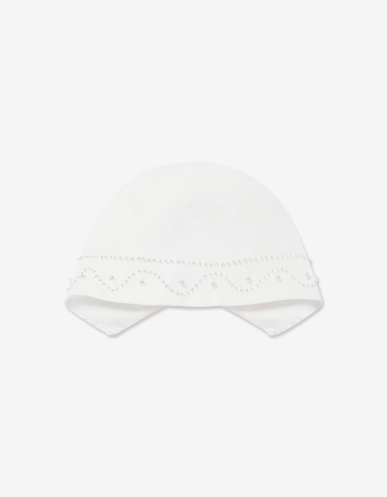 Baby Girls Christening Robe, Coat and Bonnet in Ivory