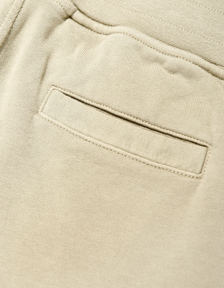 Boys Logo Joggers in Beige