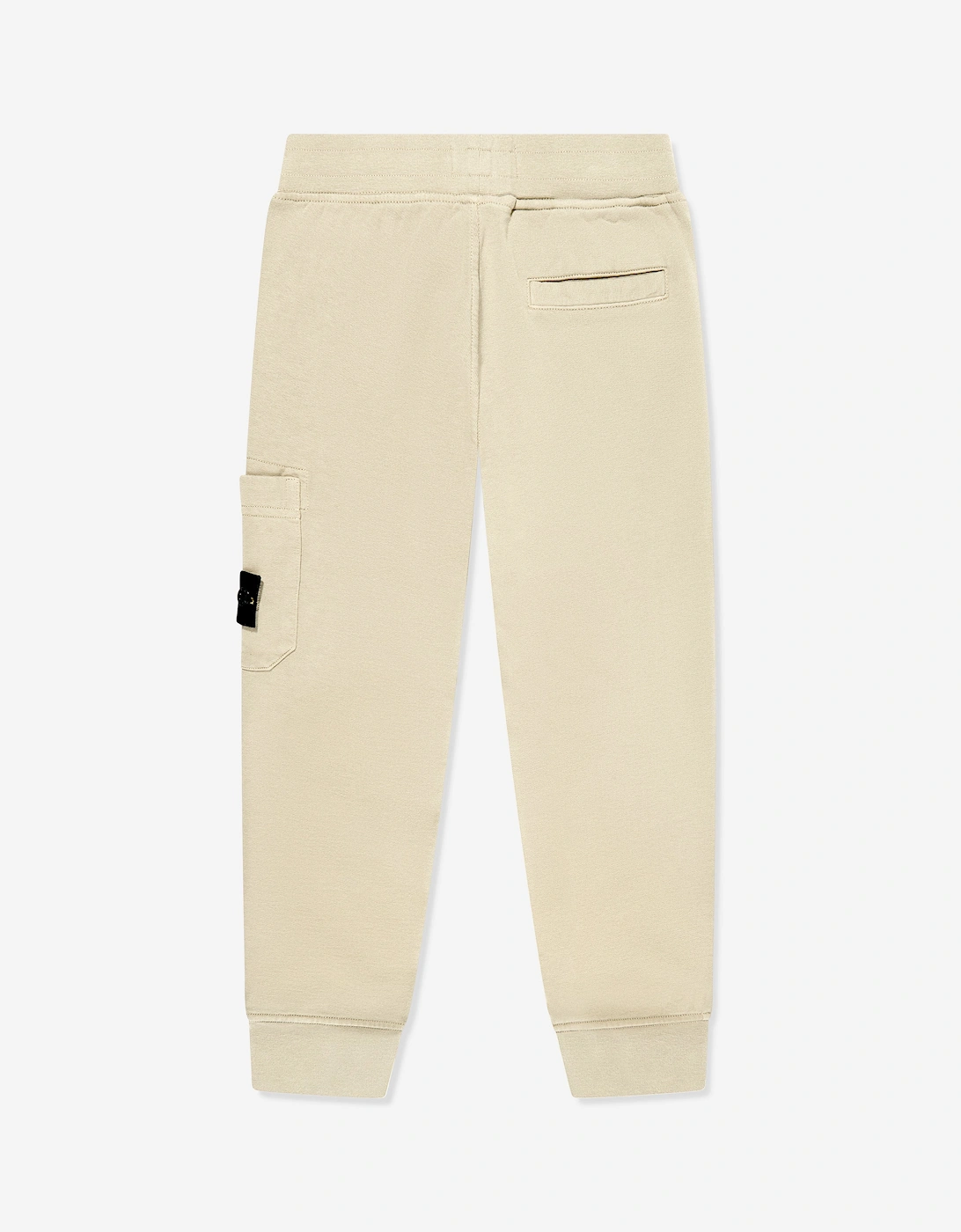 Boys Logo Joggers in Beige