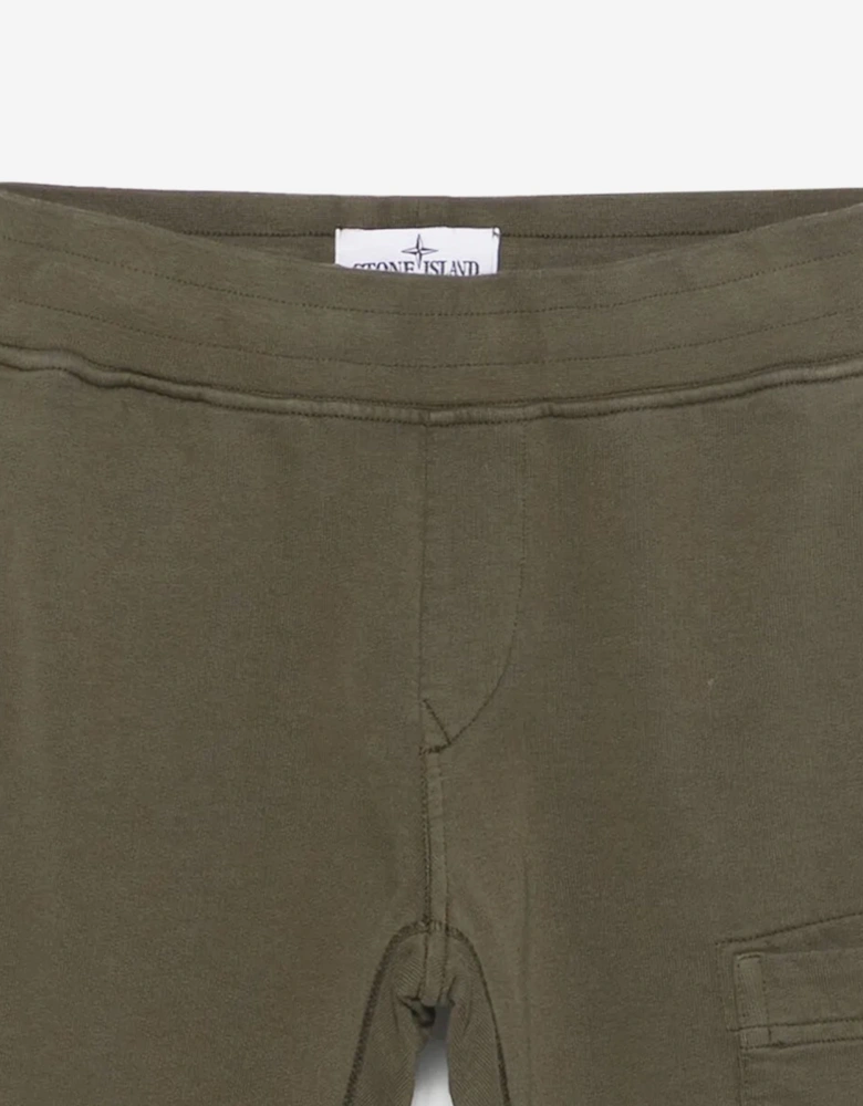 Boys Logo Joggers in Green