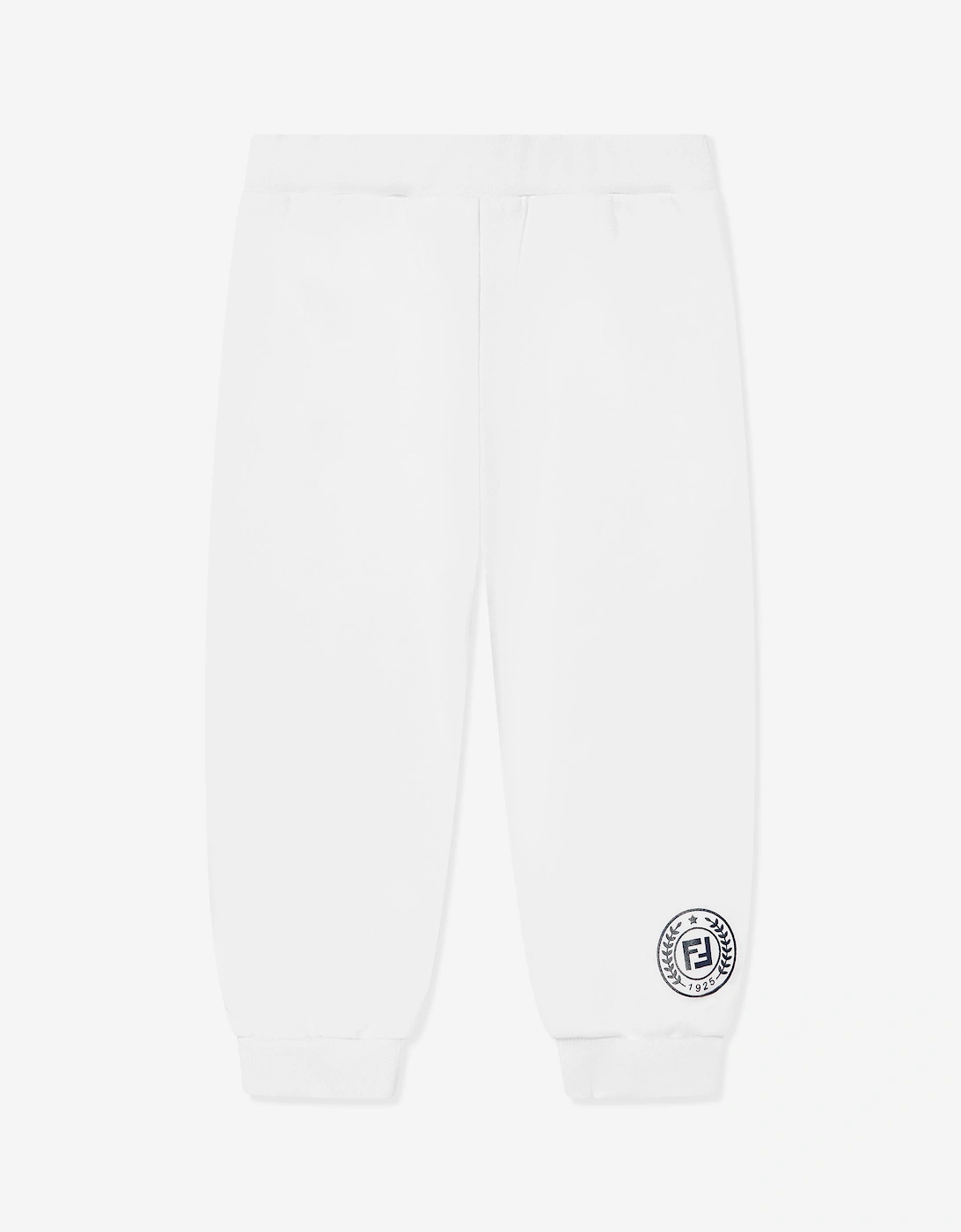 Baby Logo Joggers in White, 5 of 4