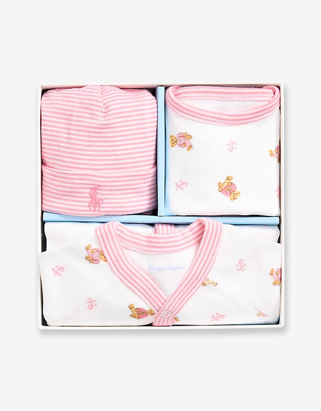 Baby Girls 3 Piece Gift Set in White