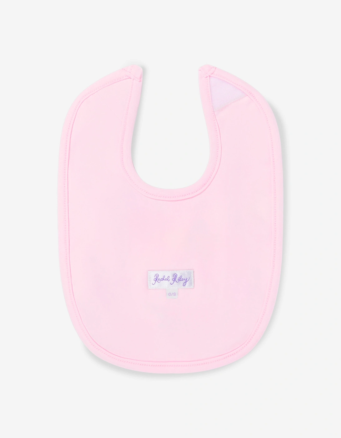 Baby Girls Bunny Bib in Pink