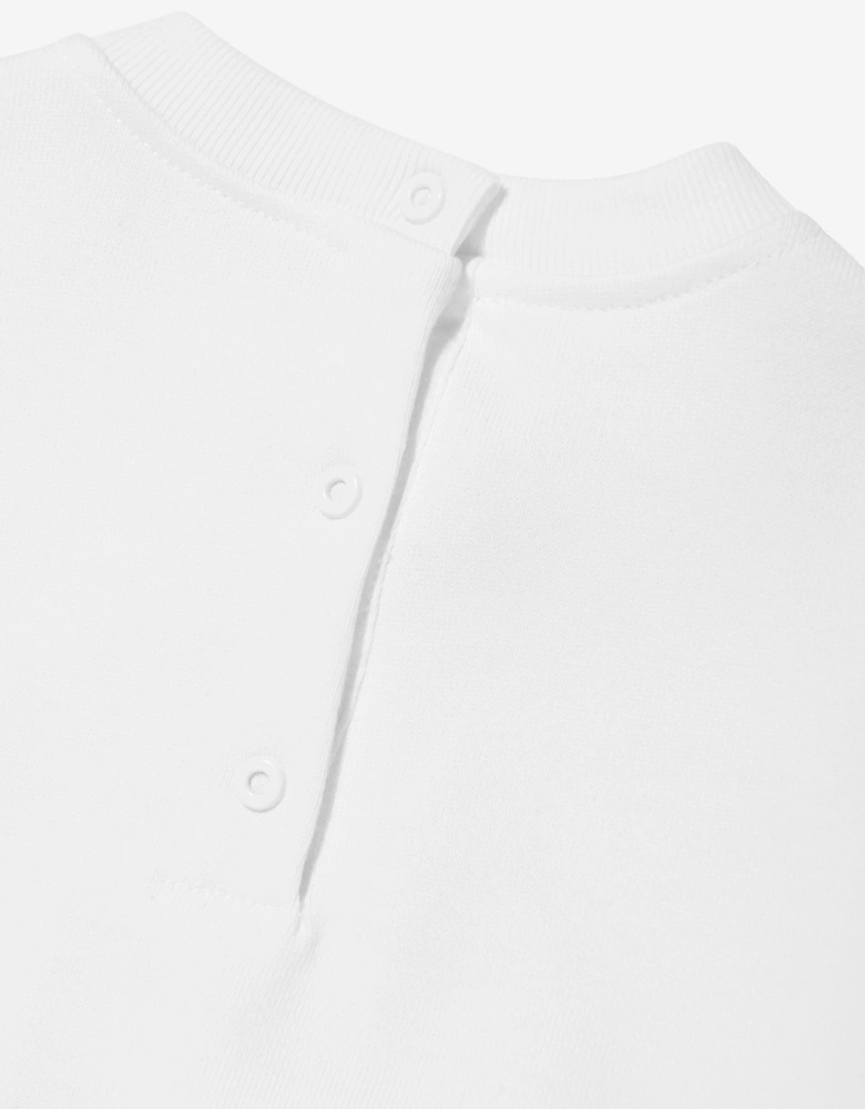 Baby Logo Sweatshirt in White