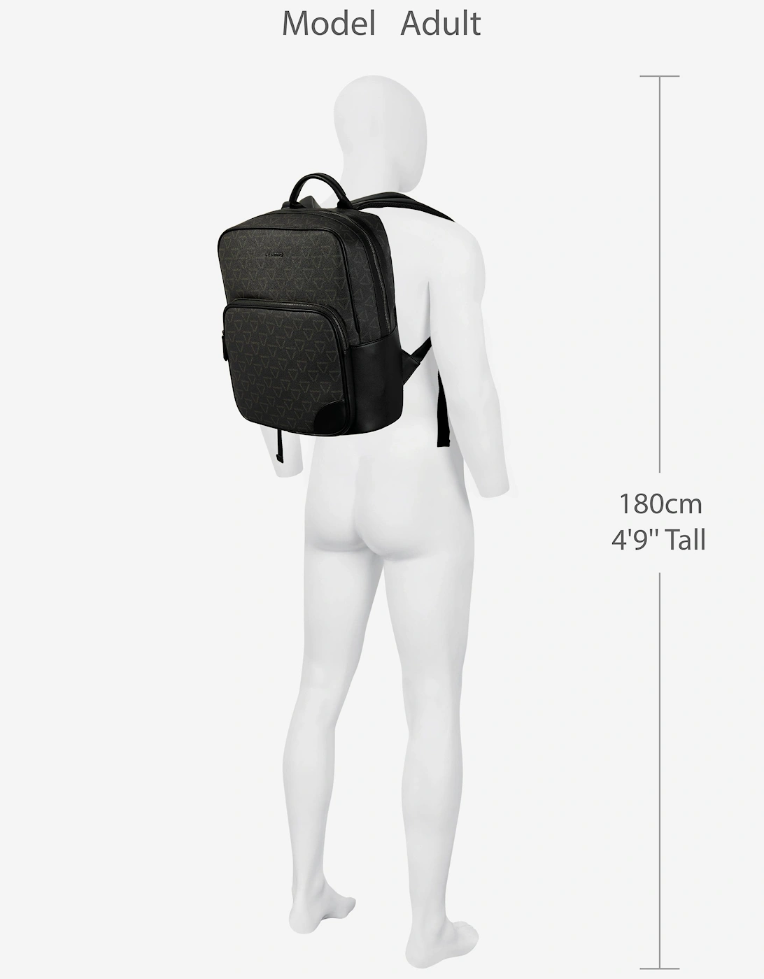 Delta Backpack in Black (40cm)