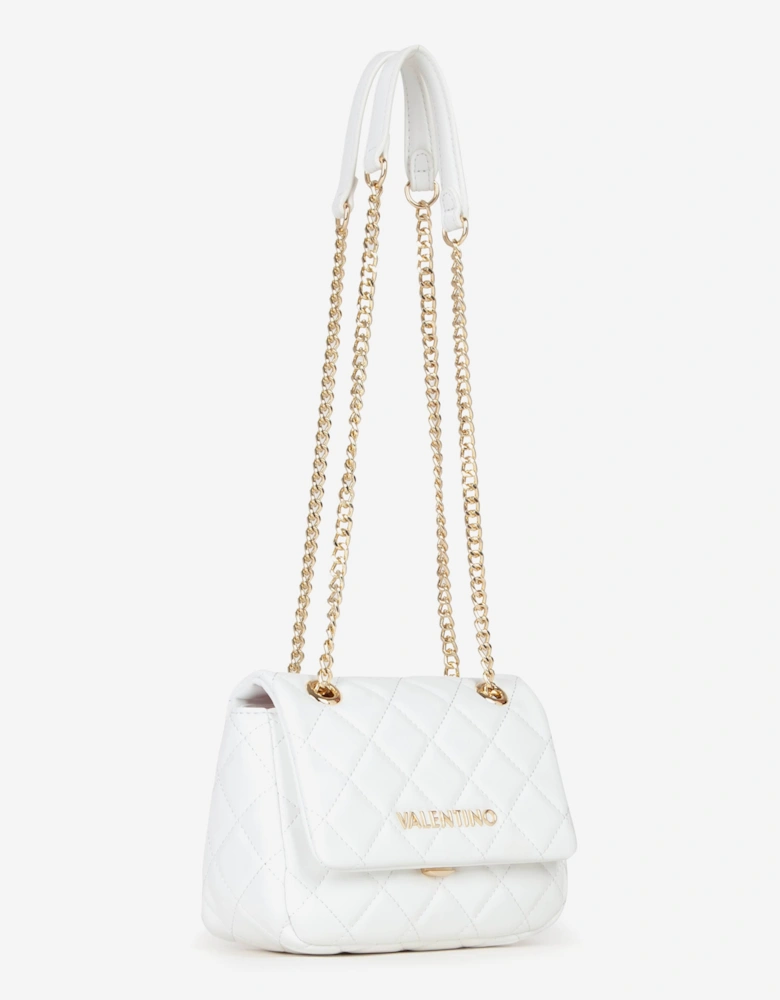 Ocarina Flap Bag in White (18.5cm)