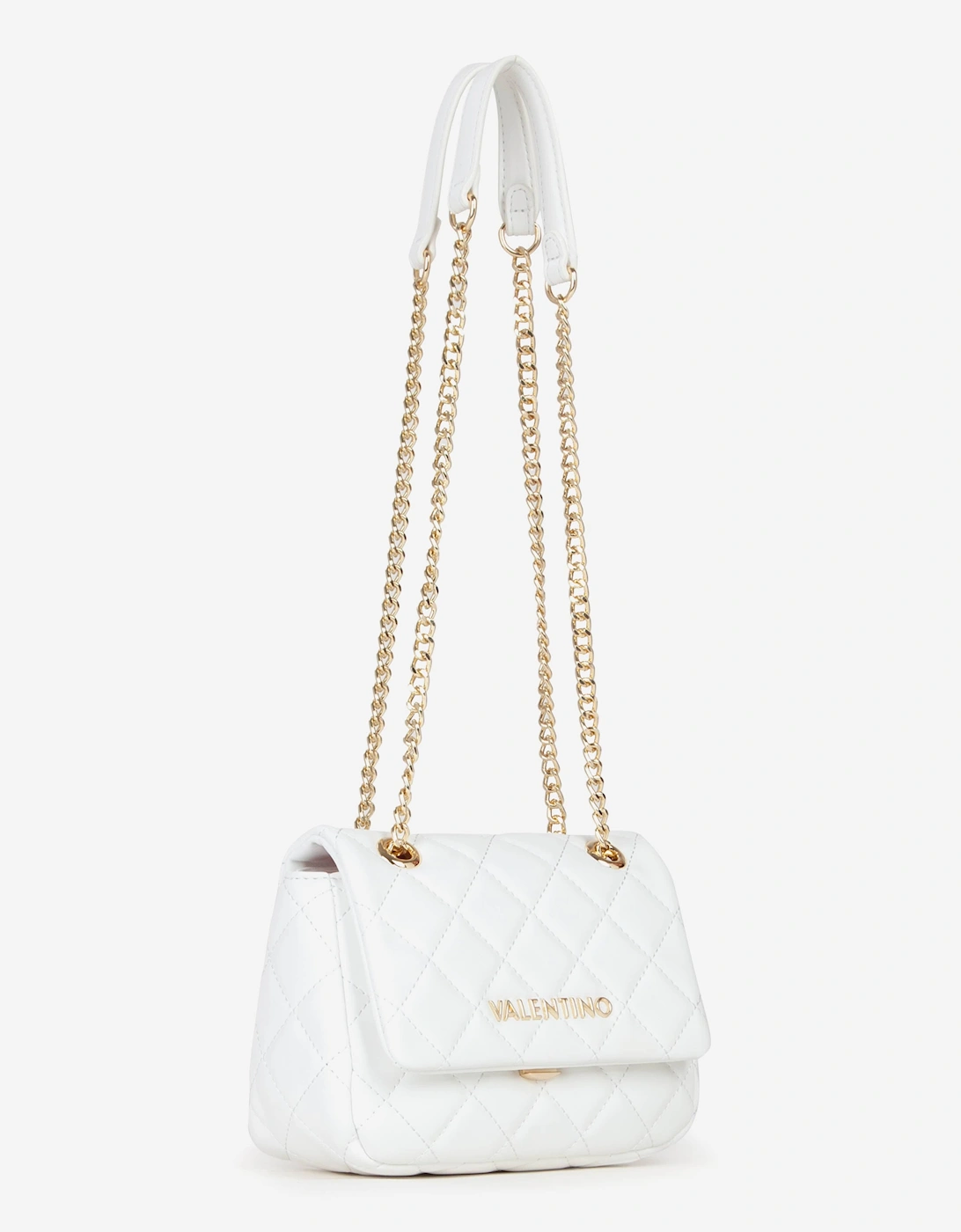 Ocarina Flap Bag in White (18.5cm)