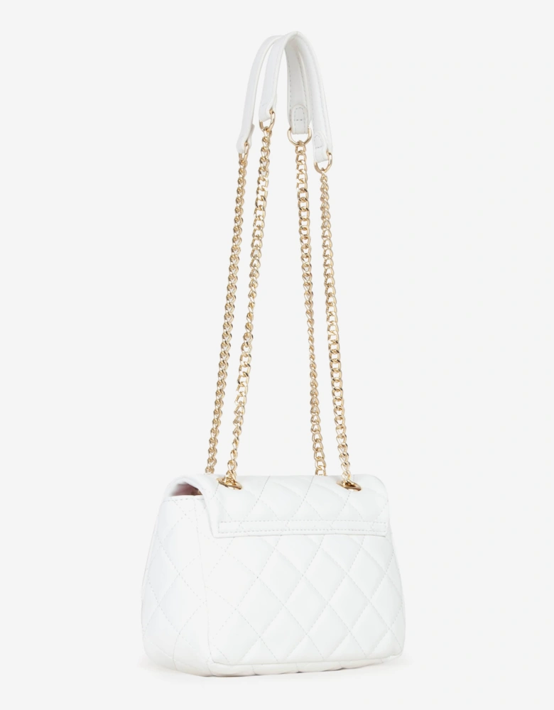Ocarina Flap Bag in White (18.5cm)