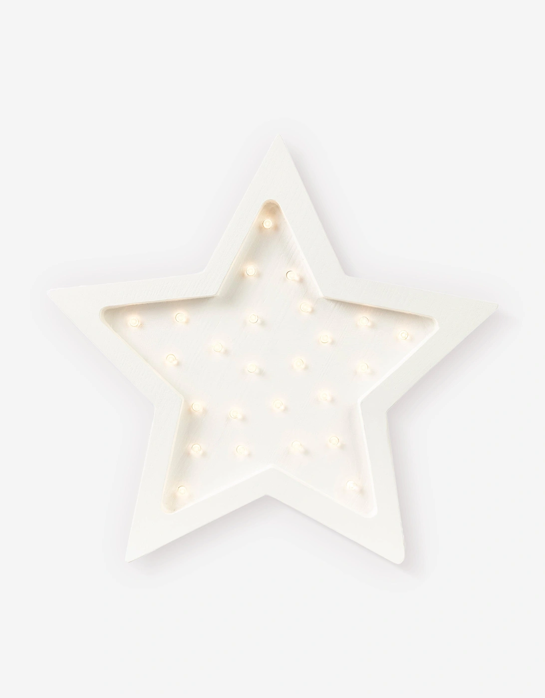 Star Lamp in White (29×29x5.5 cm), 5 of 4