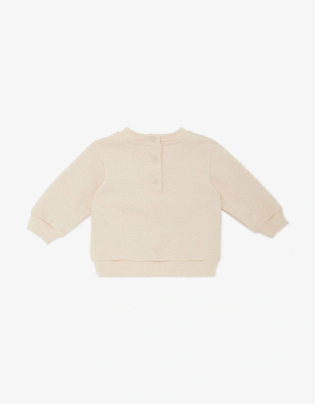 Baby Graphic Sweatshirt in Beige