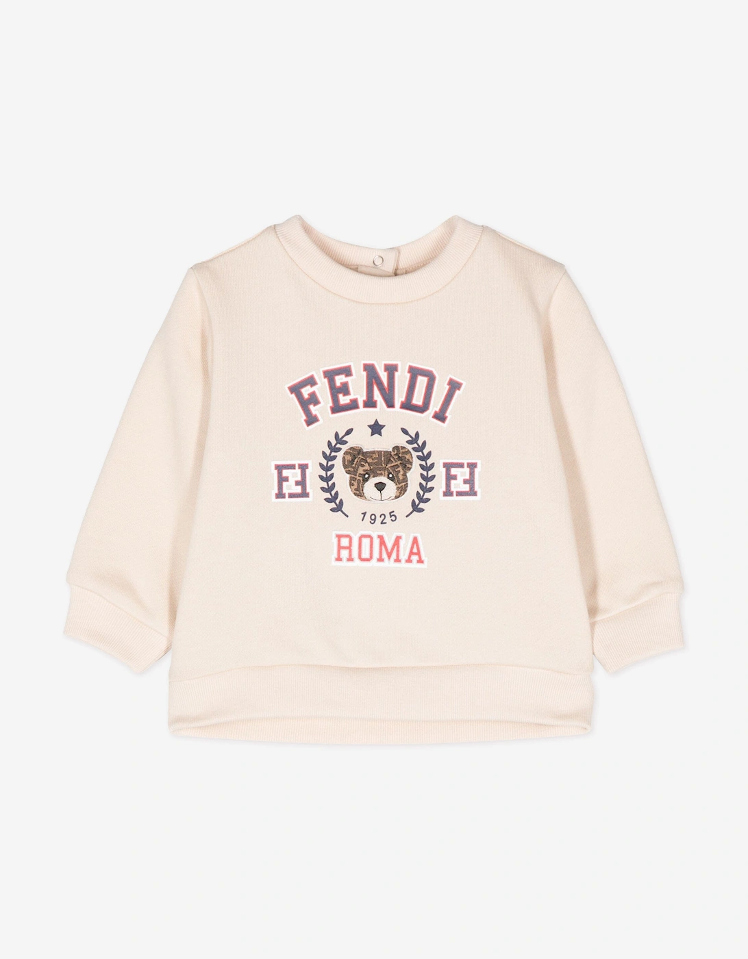 Baby Logo Sweatshirt in Beige, 5 of 4