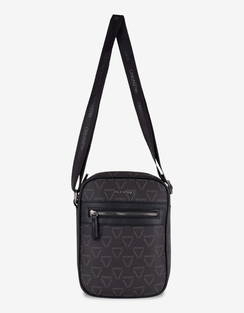 Delta Crossbody Bag in Black (22cm)