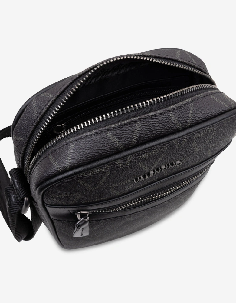 Delta Crossbody Bag in Black (22cm)