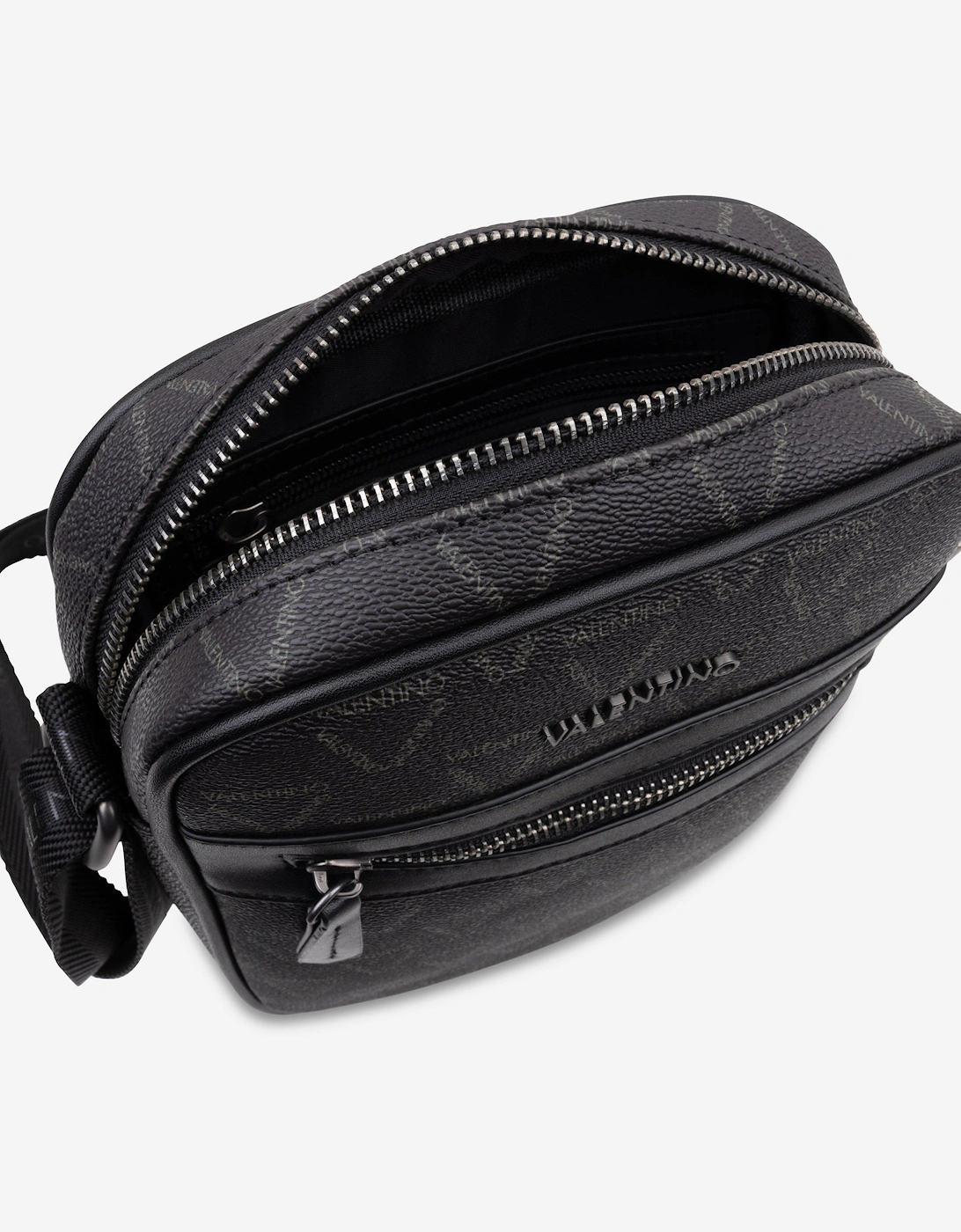 Delta Crossbody Bag in Black (22cm)