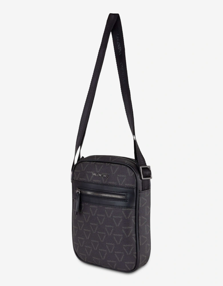 Delta Crossbody Bag in Black (22cm)