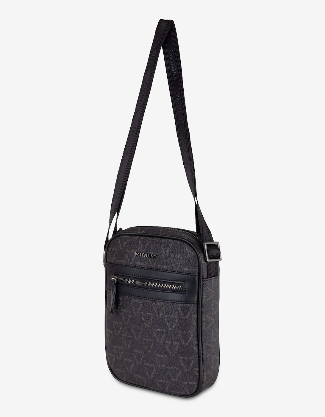 Delta Crossbody Bag in Black (22cm)