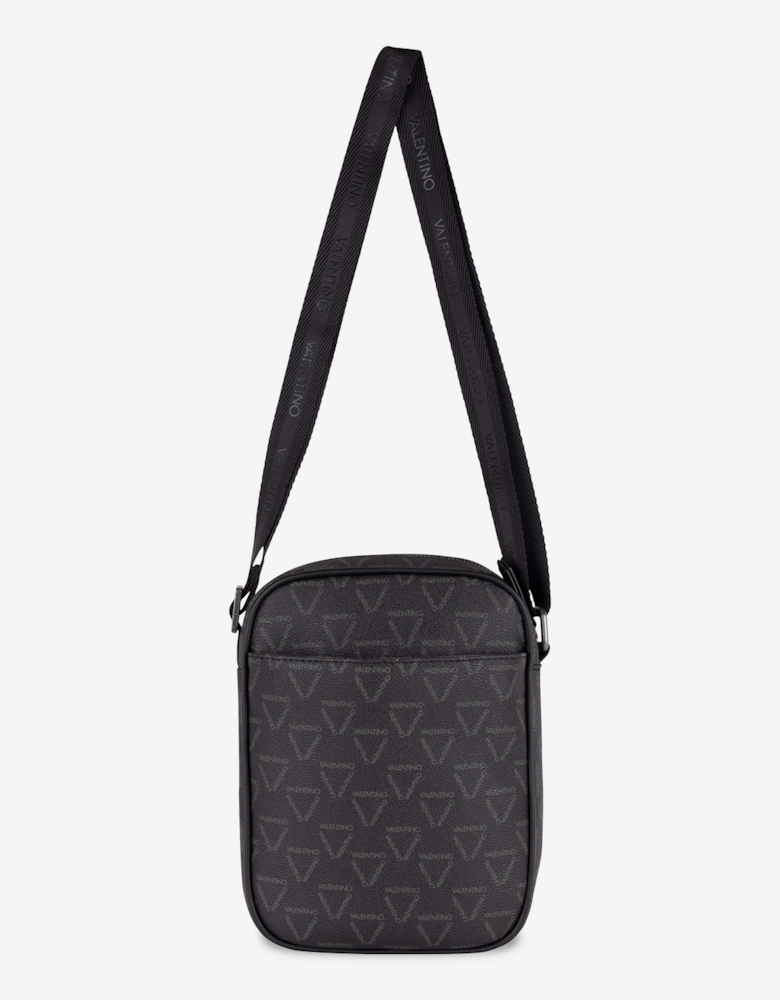 Delta Crossbody Bag in Black (22cm)