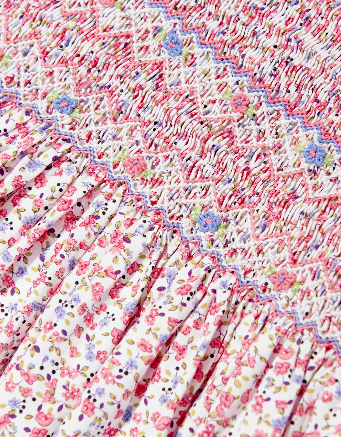 Girls Floral Dress in Pink